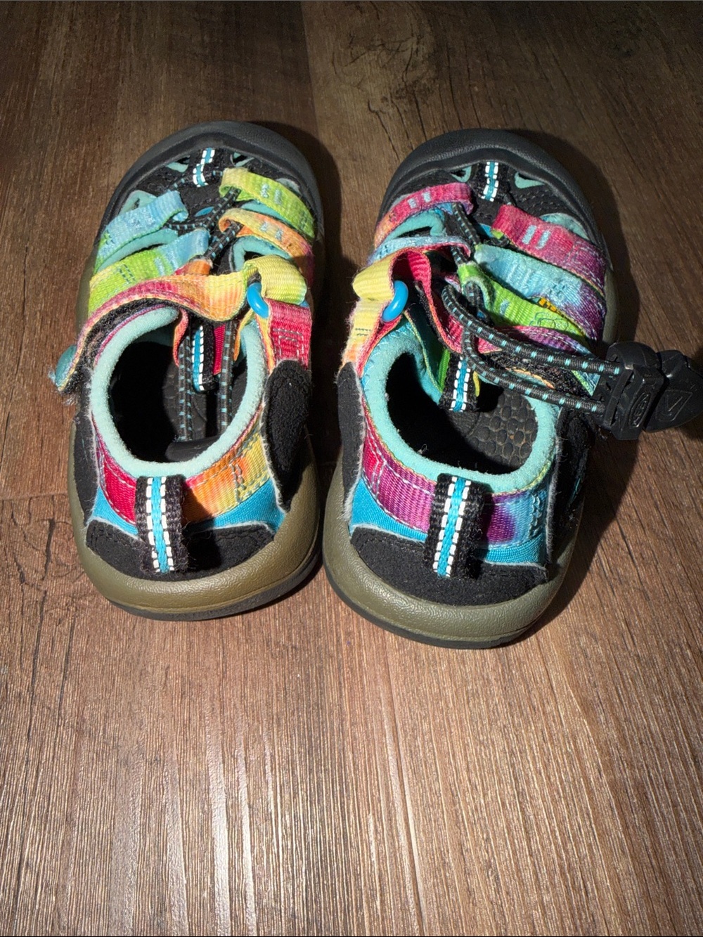 Kids Keen Newport H2 rainbow sandals - Picture 2 of 6